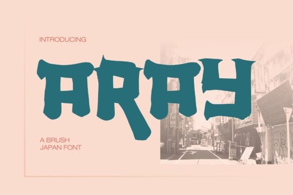 Aray: A Display Font That Earns Its Space
