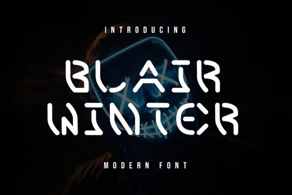 Blair Winter: A Sharp, Modern Display Font for Digital Design