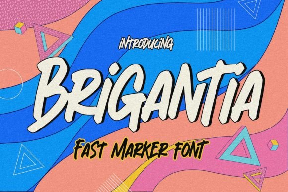 Brigantia: A Display Font That Moves With Your Brand