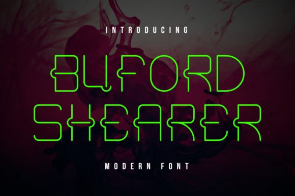 Buford Shearer: A Sharp, Modern Display Font That Holds Its Own