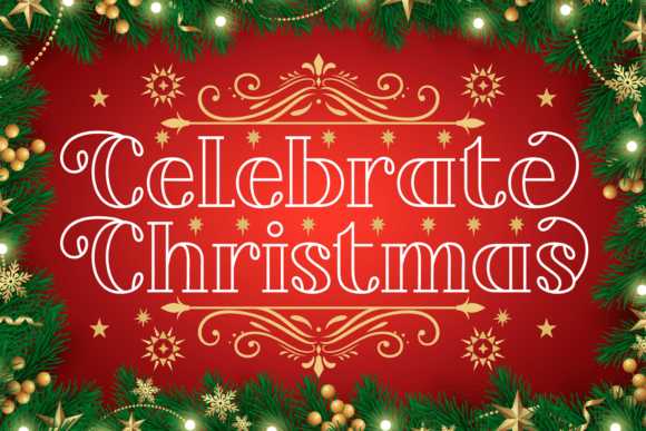 Celebrate Christmas Font: Festive Clarity for Campaign Design