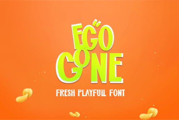 Egogone: A Bold, Human Display Font
