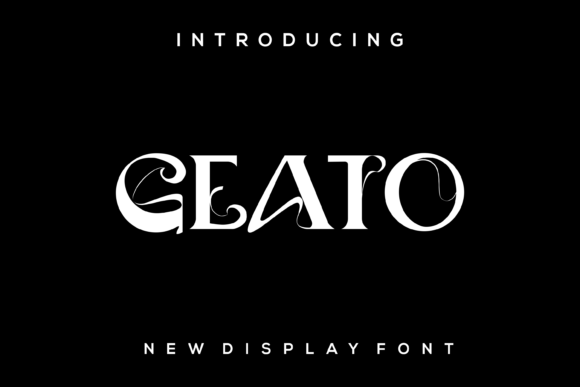 Geato: A Distinctive Display Font for Digital Branding