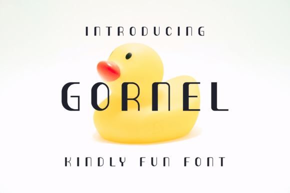 Gornel: A Bold, Warm Display Font That Earns Its Space