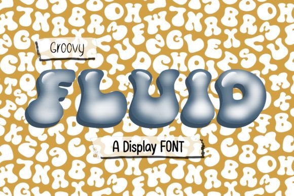 Groovy Fluid: A Cheerful Display Font for Small Business Branding