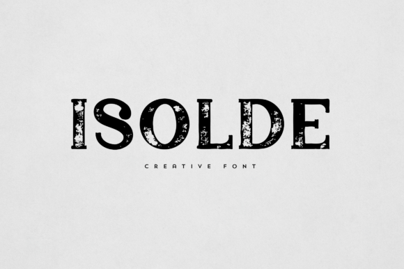 Isolde: A Display Font That Earns Its Space