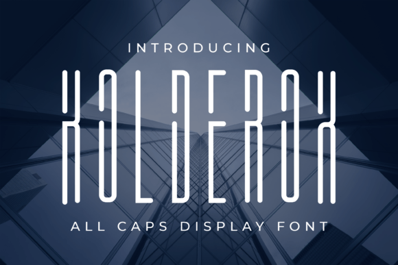 Kalderox: A Display Font That Makes Your Brand Feel Intentional