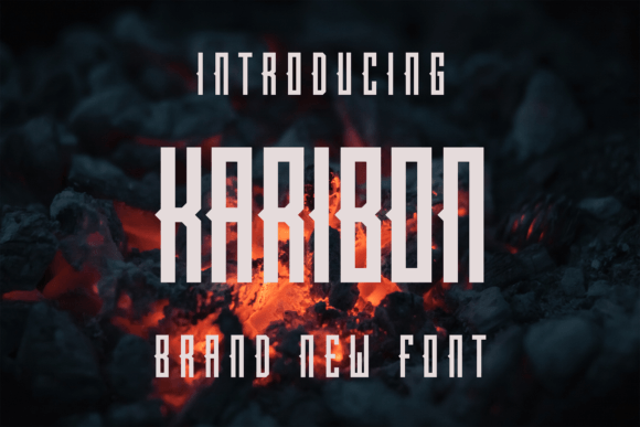 Karibon: A Standout Display Font for Digital Branding
