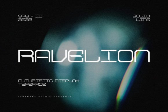 Ravelion: A Modern Display Font for Digital Branding