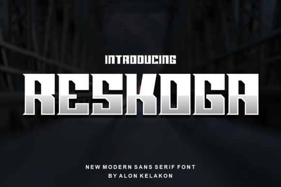 Reskoga: A Display Font That Anchors Editorial Mood With Quiet Confidence