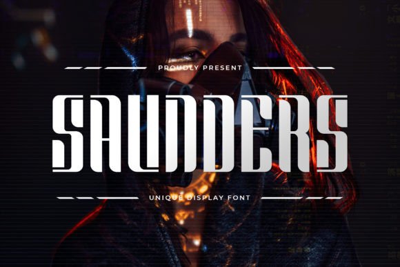 Saunders: A Distinctive Display Font for Digital Branding