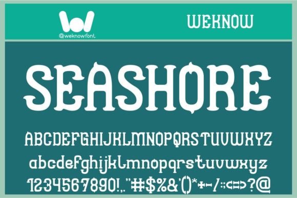 Seashore: A Display Font That Breathes