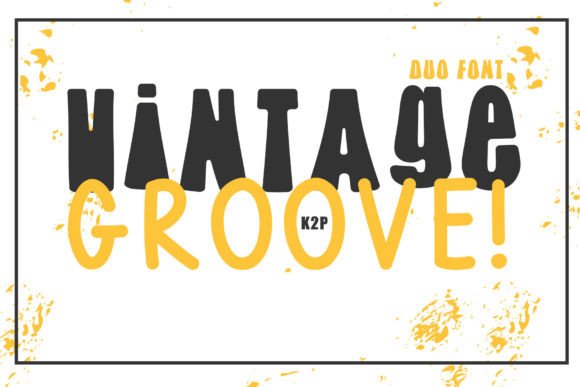 Vintage Groove Duo: A Display Font That Builds Brand Trust