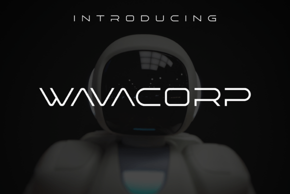 Wavacorp: A Futuristic Display Font for Bold Brand Identities
