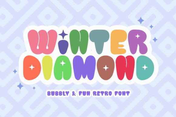 Winter Diamond: A Display Font That Makes Your Headlines Pop