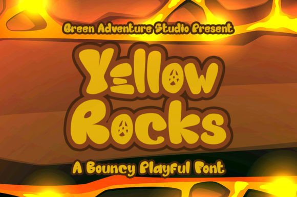 Yellow Rocks: A Display Typeface for Editorial Impact